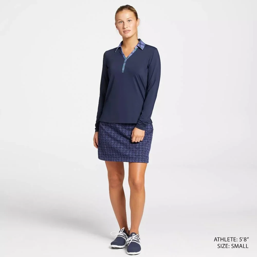 NWT Lady Hagen Women's 17" Boucle Golf Skort - Picture 2 of 5